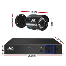 Load image into Gallery viewer, UL Tech 1080P 8 Channel HDMI CCTV Security Camera with 1TB Hard Drive
