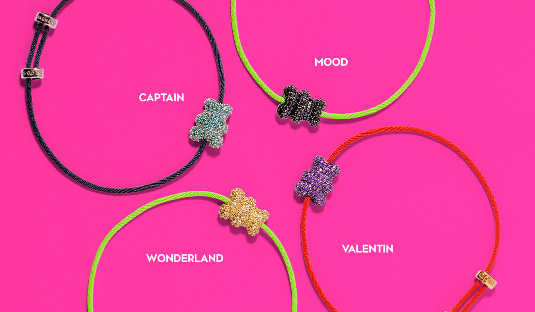 APM Monaco Yummy Nylon Bracelets