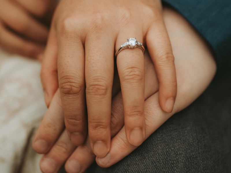 old engagement ring