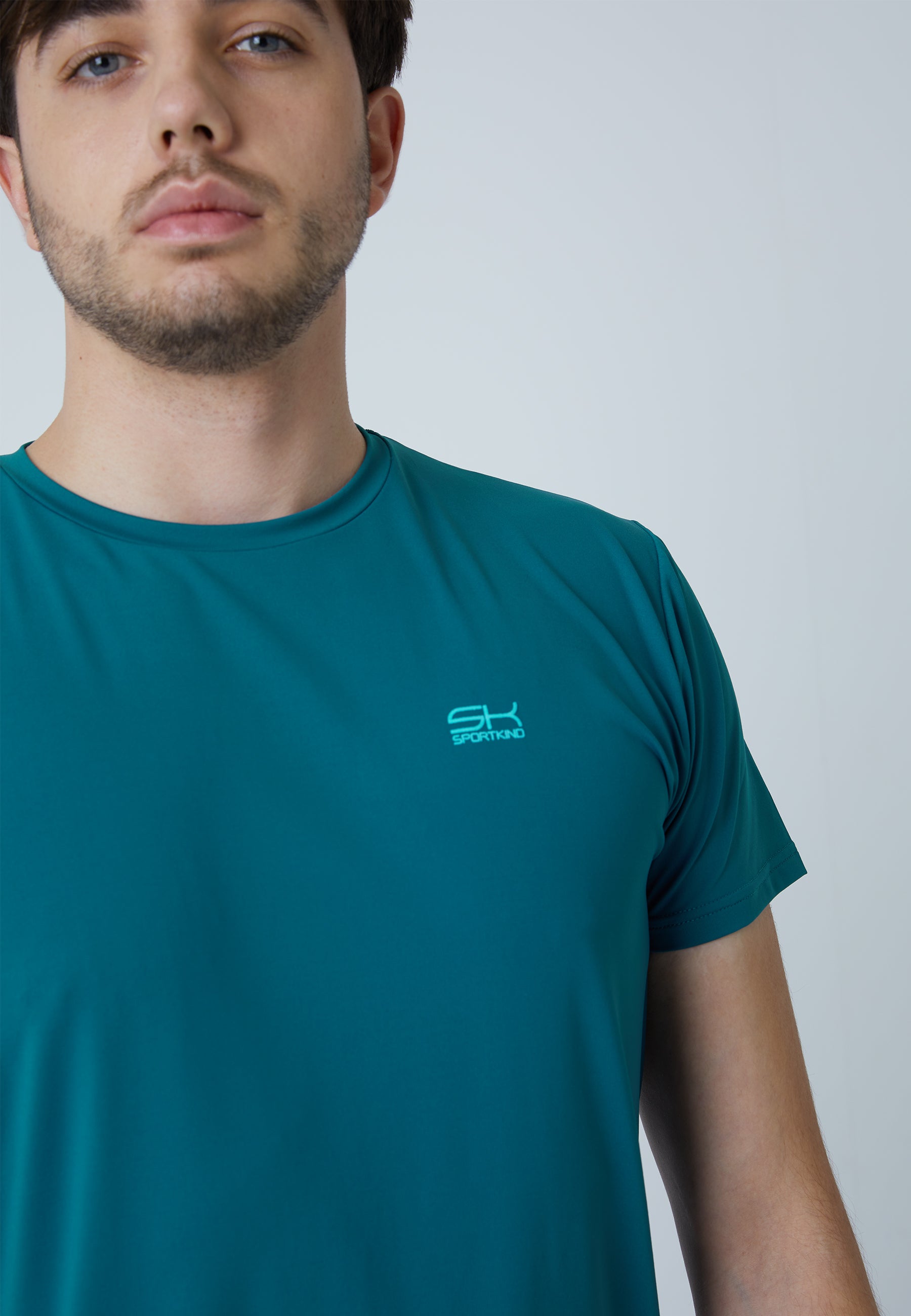 Tennis T-Shirt with crew neck, SPORTKIND