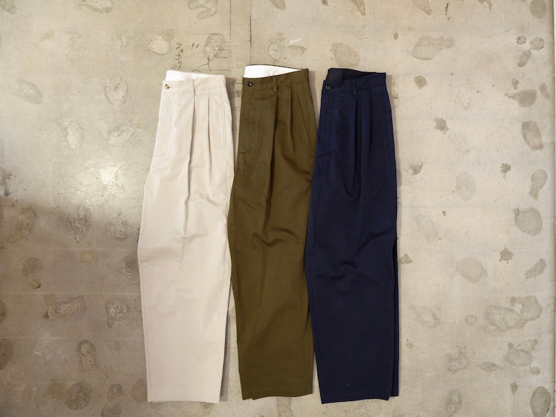 A.PRESSE 22AW Chino Trousers-