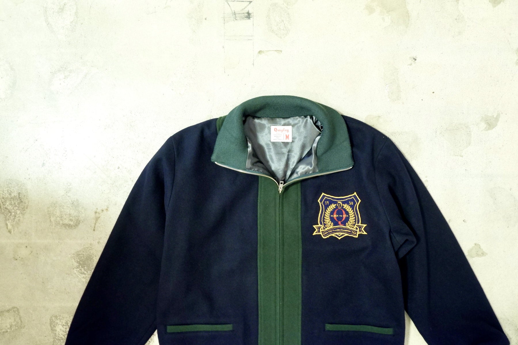 特別プライス QUIGLEY×JS NO.44HOOD VARSITY JACKET | metodoicm.com.br