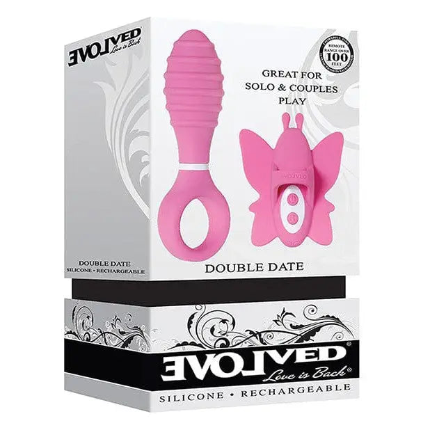Evolved 'Double Date' Butt Plug and Finger Vibe Kit