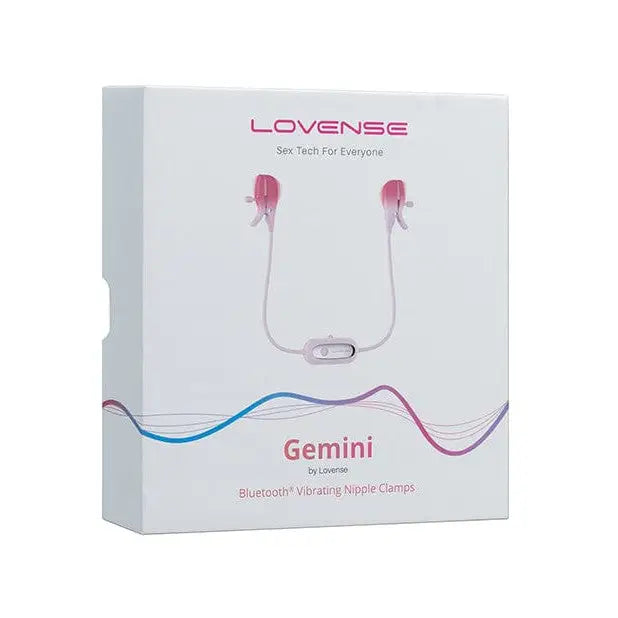 Lovense Gemini Vibrating Nipple Clamps with App Control