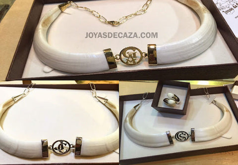 collares jabali de la firma Joyas de Caza