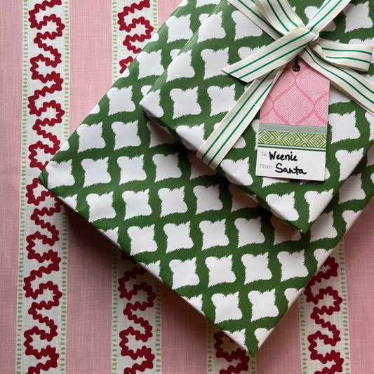 Harbor Trail Green Wrapping Paper – Madcap Cottage