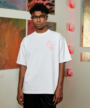 Record Logo Tee Designed by Tomoo Gokita / Black – Somewhere in Tokyo