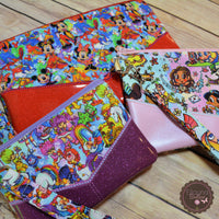 Custom Fabric Downtown Top Zip Bag