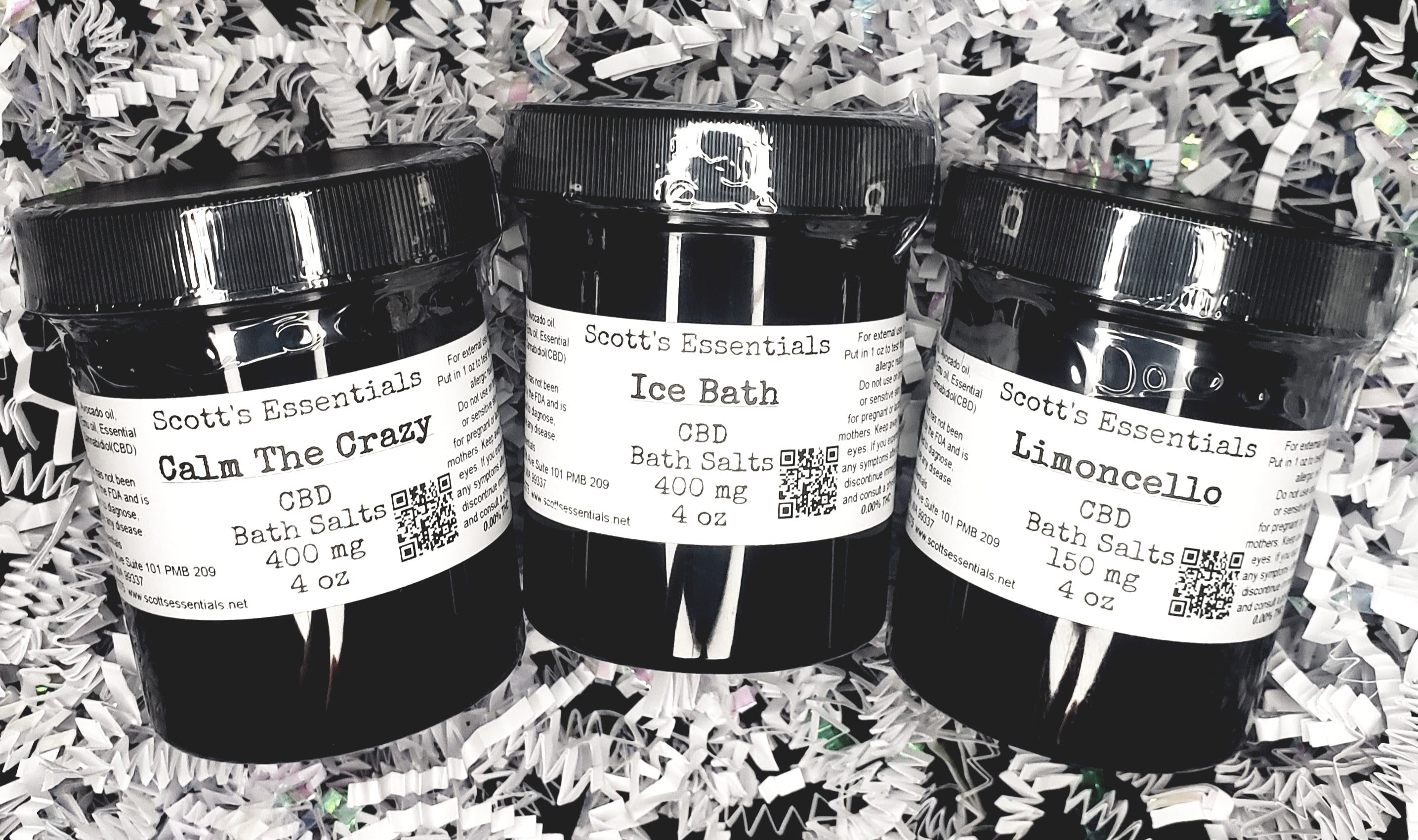 Scott’s Essentials cbd Bath salts