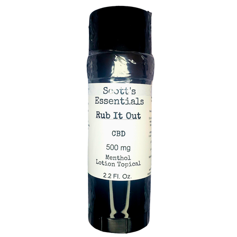 Rub It Out 500 mg CBD Topical 2.2 oz.