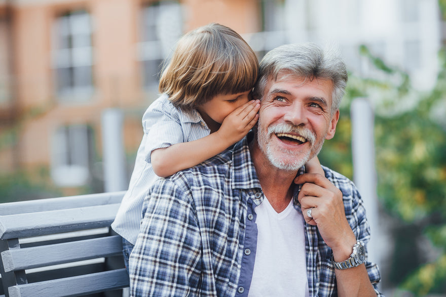 Papi et son petit-fils