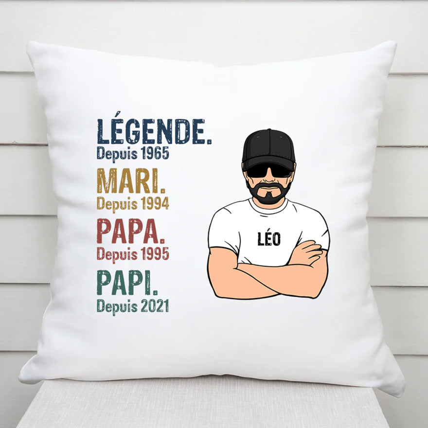 Coussin personnalisé