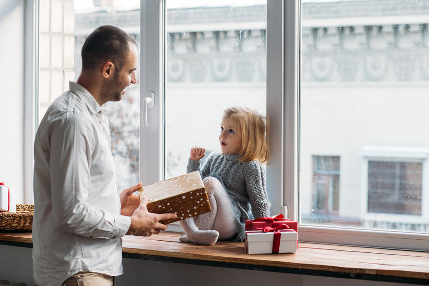 Papa et sa jeune fille 