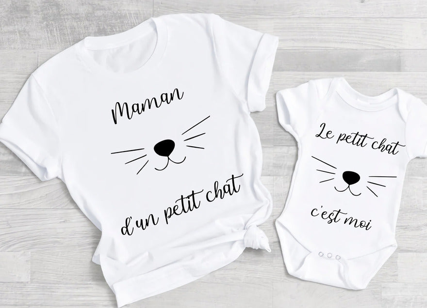 T-shirts pour maman et bébé