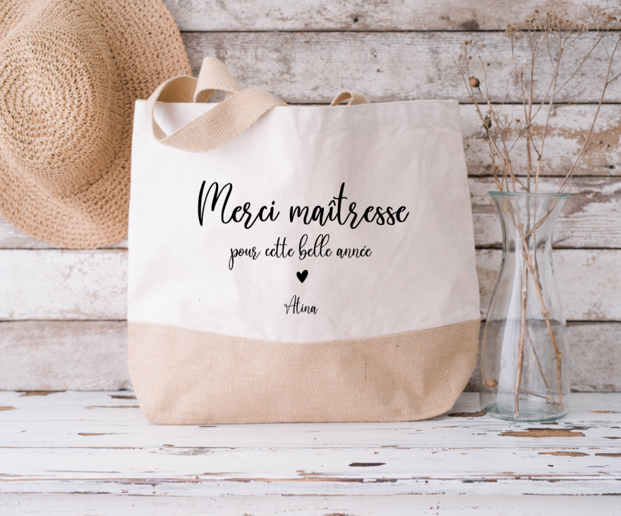 Un tote-bag pour la maitresse