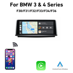 BMW 3 & 4 Series Wireless CarPlay & Android Auto Touch Screen Multimedia  Display Upgrade NBT/EVO F30 F31 F32 F33 F34 F36