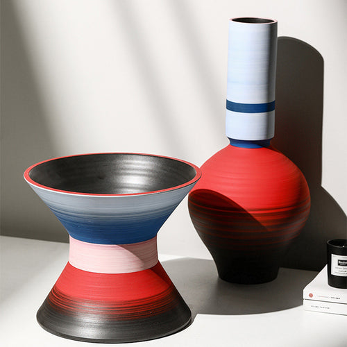 New fashioned designer ceramic vases.