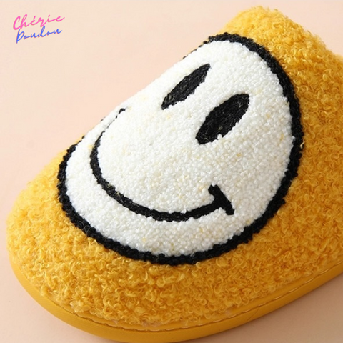 Chaussons smiley 1 – Cheriedoudou