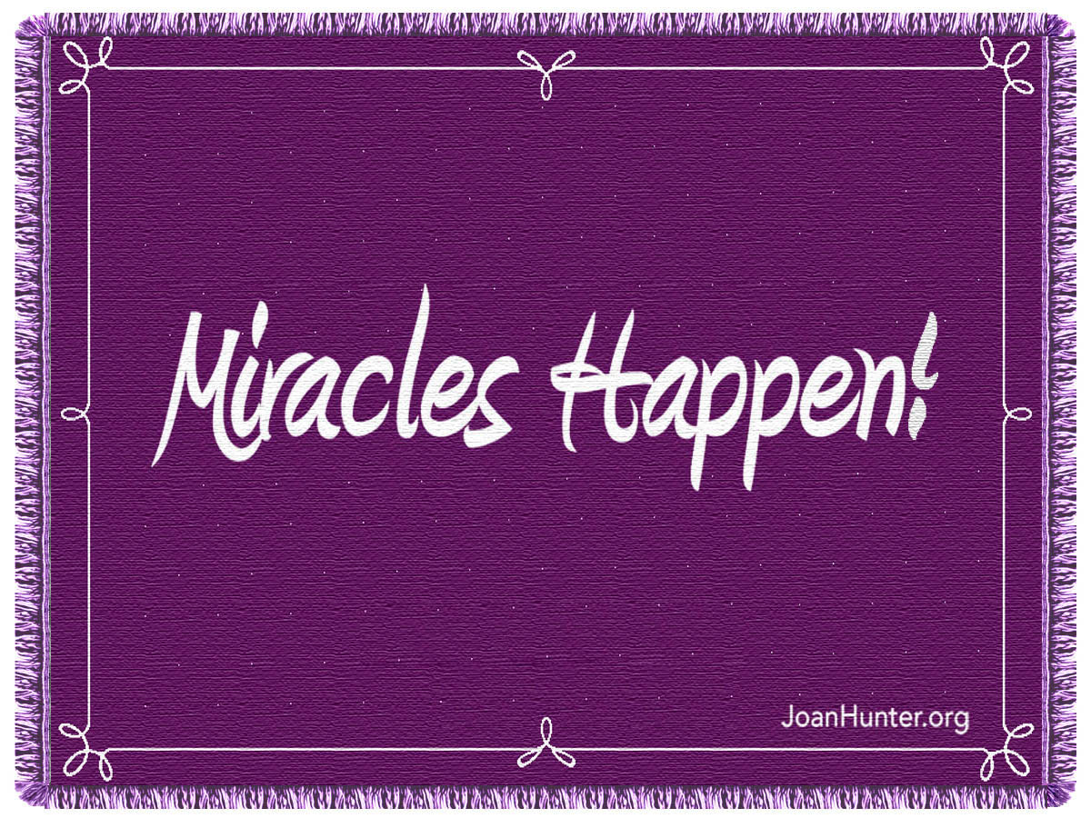 Miracles Happen! Blanket