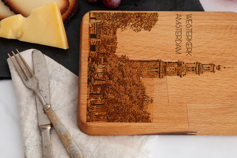 AMSTERDAM, WESTERKERK, CHEESE BOARD, anne frank