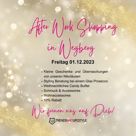 After Work Shopping in Wegberg | 01.12.2023