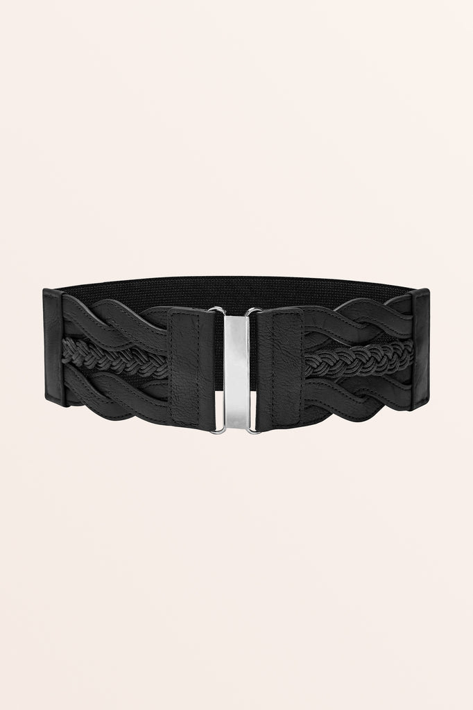 Corset Waspie Elastic Belt - Black – BlackButterfly