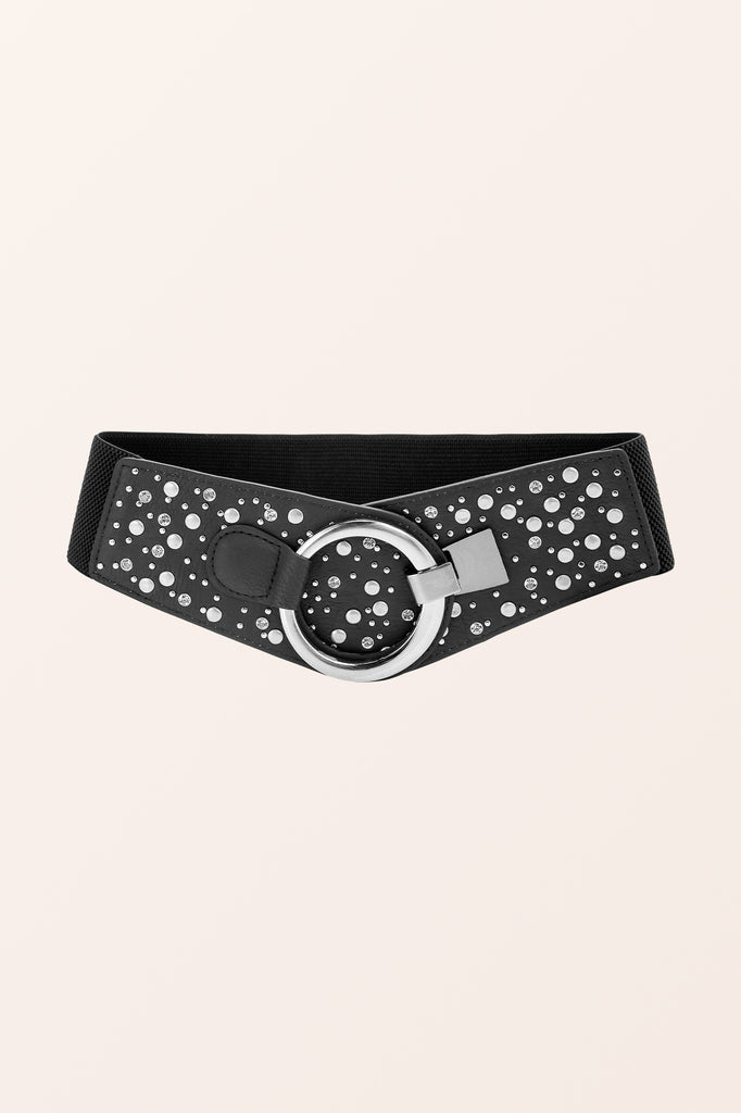 Corset Waspie Elastic Belt - Black – BlackButterfly