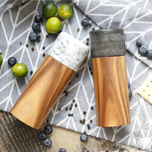 Wooden Marble Spice Spray Bottle - GLR SHOPPING
