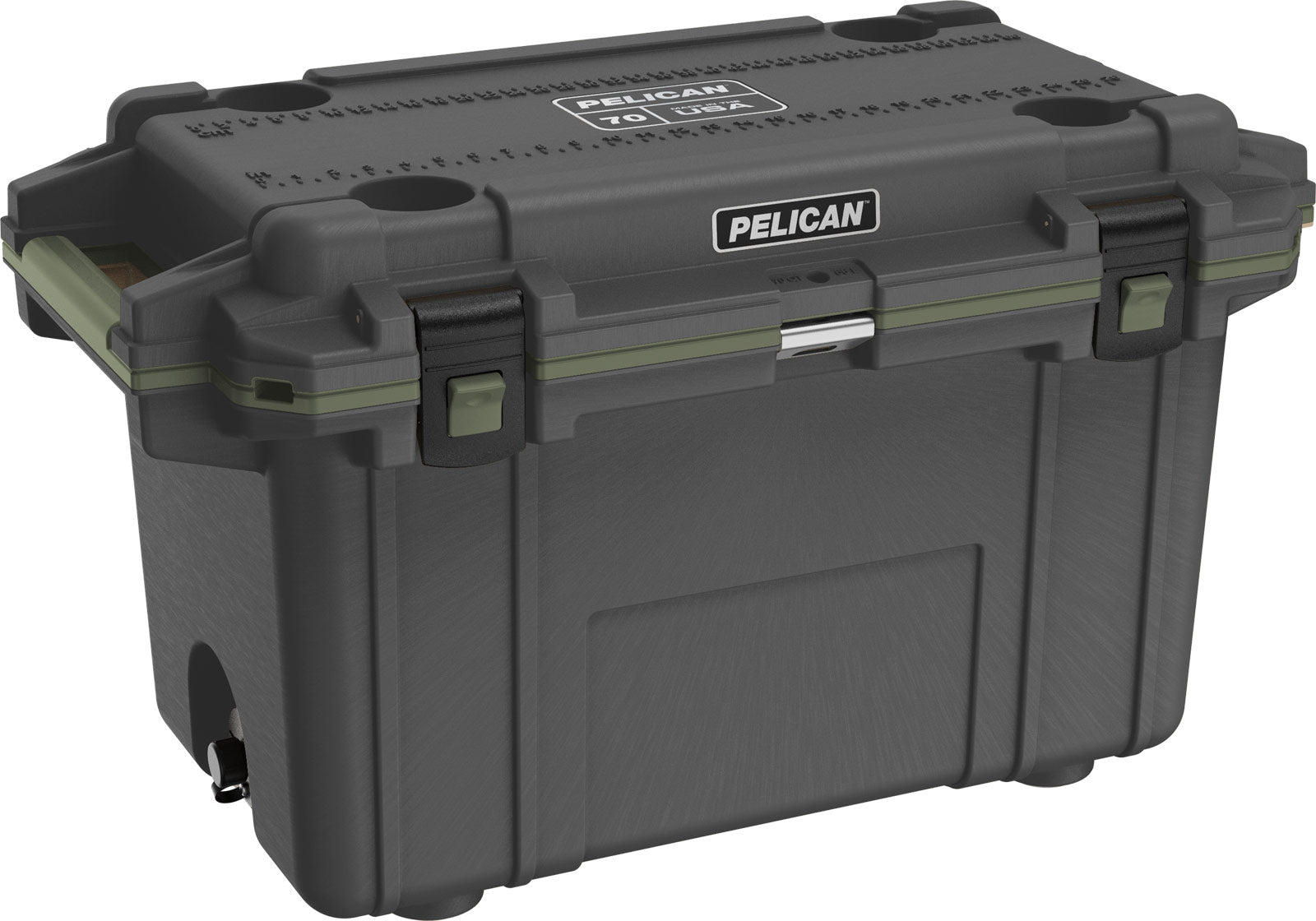 Pelican 65QW Wheeled Cooler - Graphite