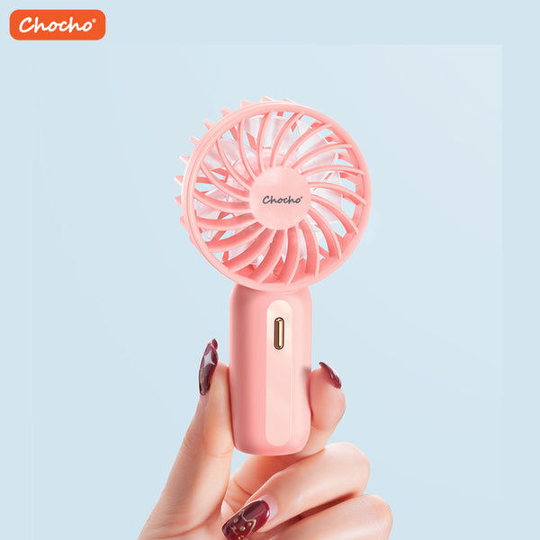 Chocho Tiny One Handheld Fan Chocho系列 2IN1掛頸及手提6x3x11.5cm簡約風格3段風速調節USB充電迷您手提小風扇