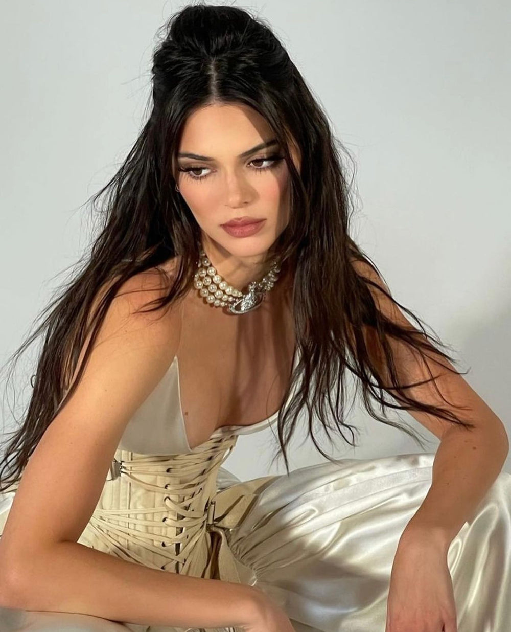 Kendall Jenner, Custom Buckle Corset