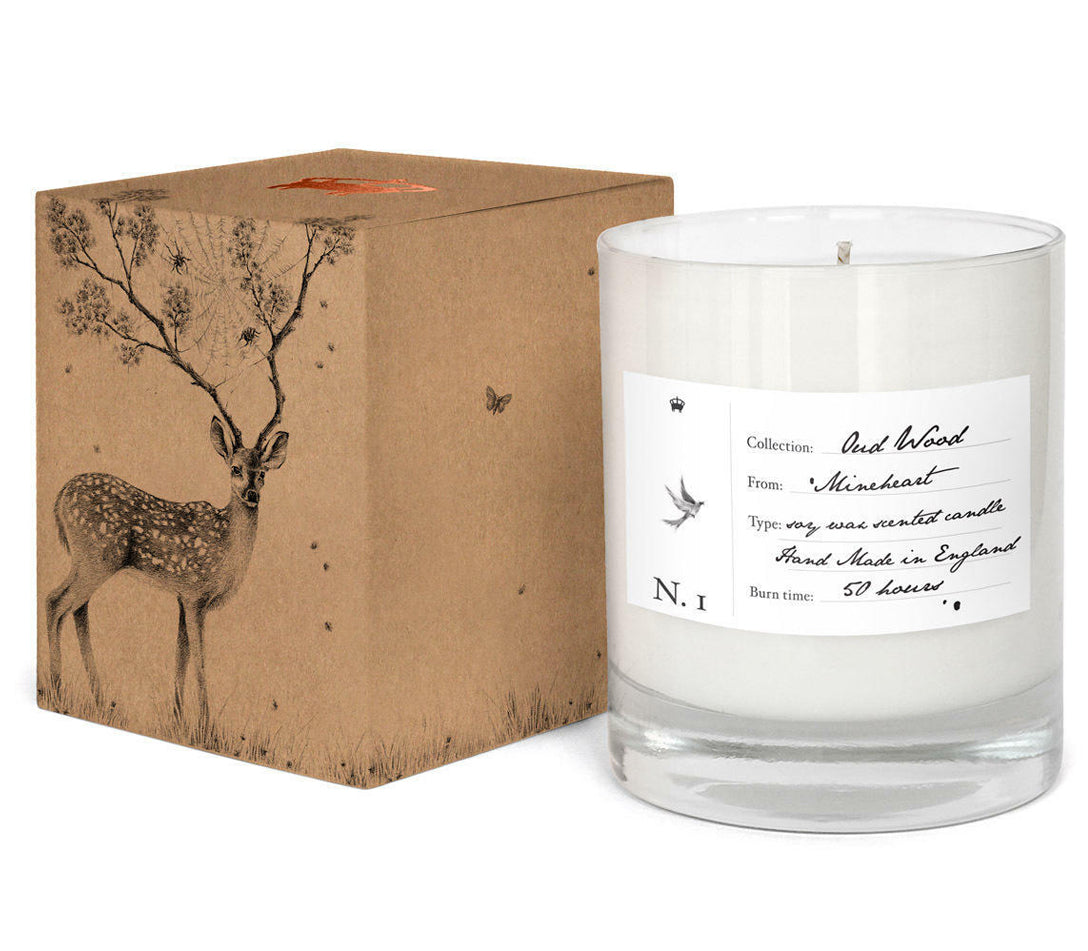 Oud Wood Soy Scented Candle