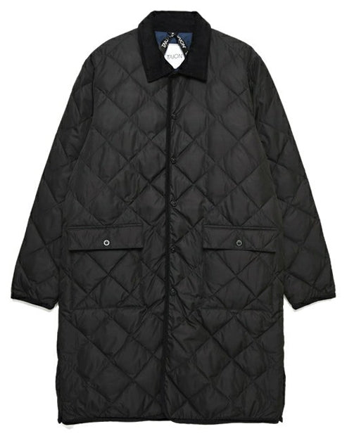 Taion Giacca Piping Collared Long Coat Black Nero Uomo » ModeOn Streetwear