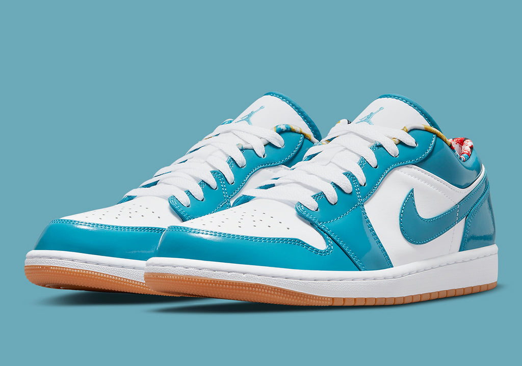 Jordan 1 Low Se Barcelona Shoes Cyber Teal Celeste Uomo » ModeOn Streetwear