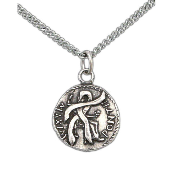 denarius necklace