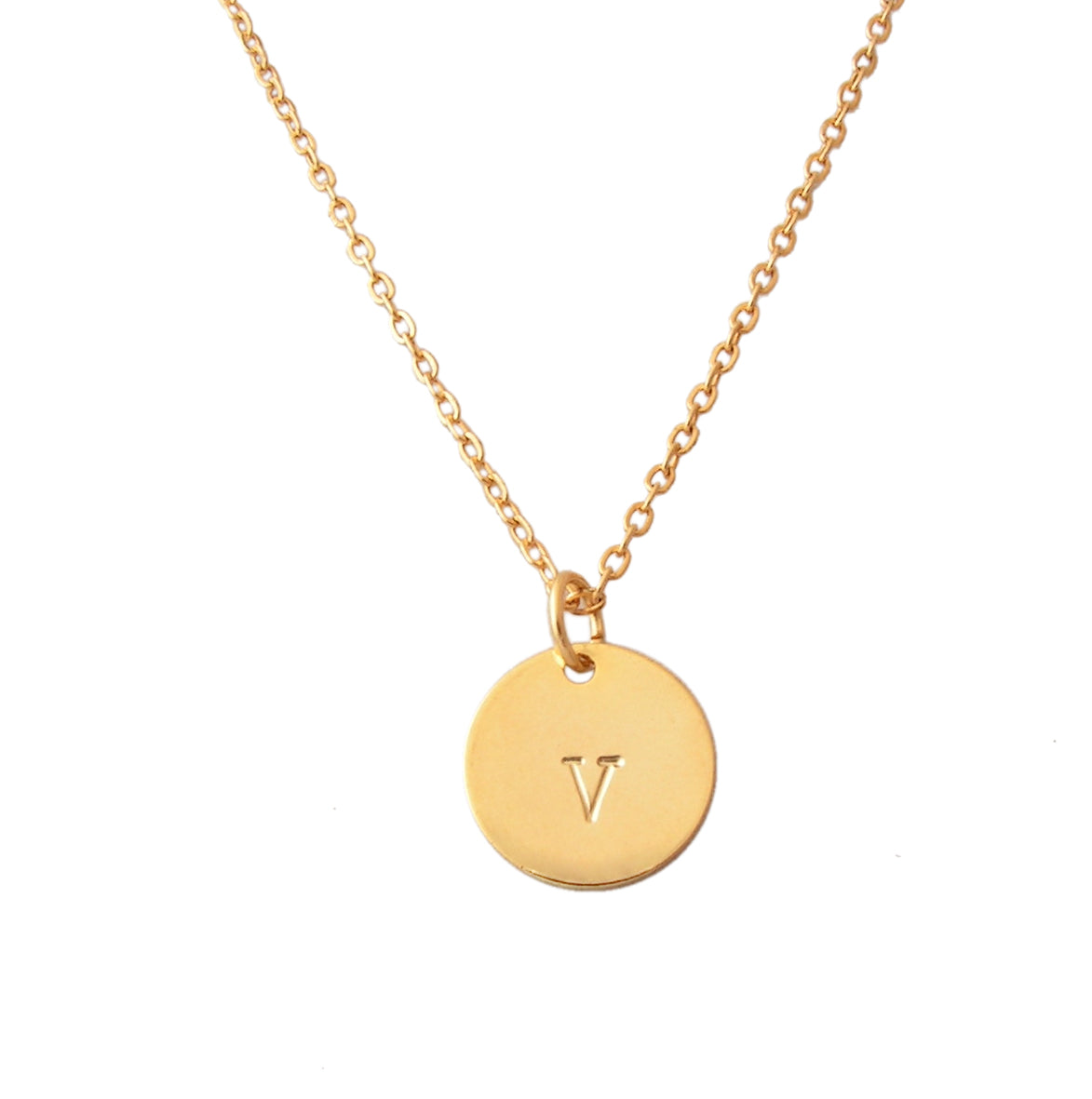 kate spade initial necklace v