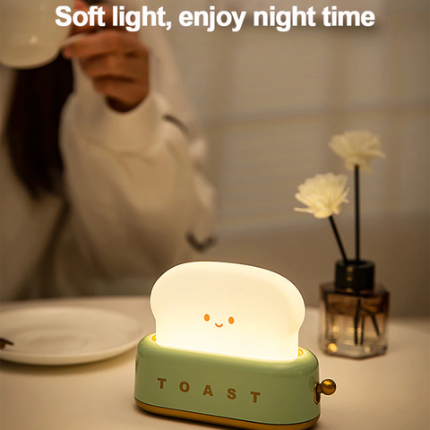 Cartoon Toast Night Light - Ikorii