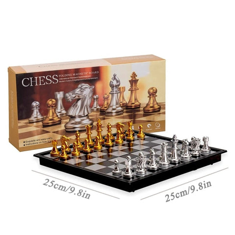MAGNETIC CHESS & DAMA MEGALO CA455 - Oikopen