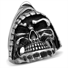 CJE2056 Men's Punisher Skull Stainless Steel Ring