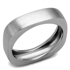 CJE2668 Men's Stainless Steel Plain Band Ring