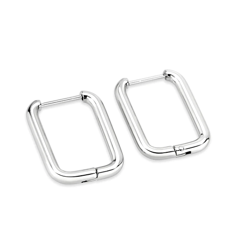 Minimalist Stainless Steel Square Earrings