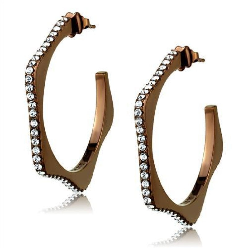 Ceri Jewelry Wholesale Coffee Cuff Earrings