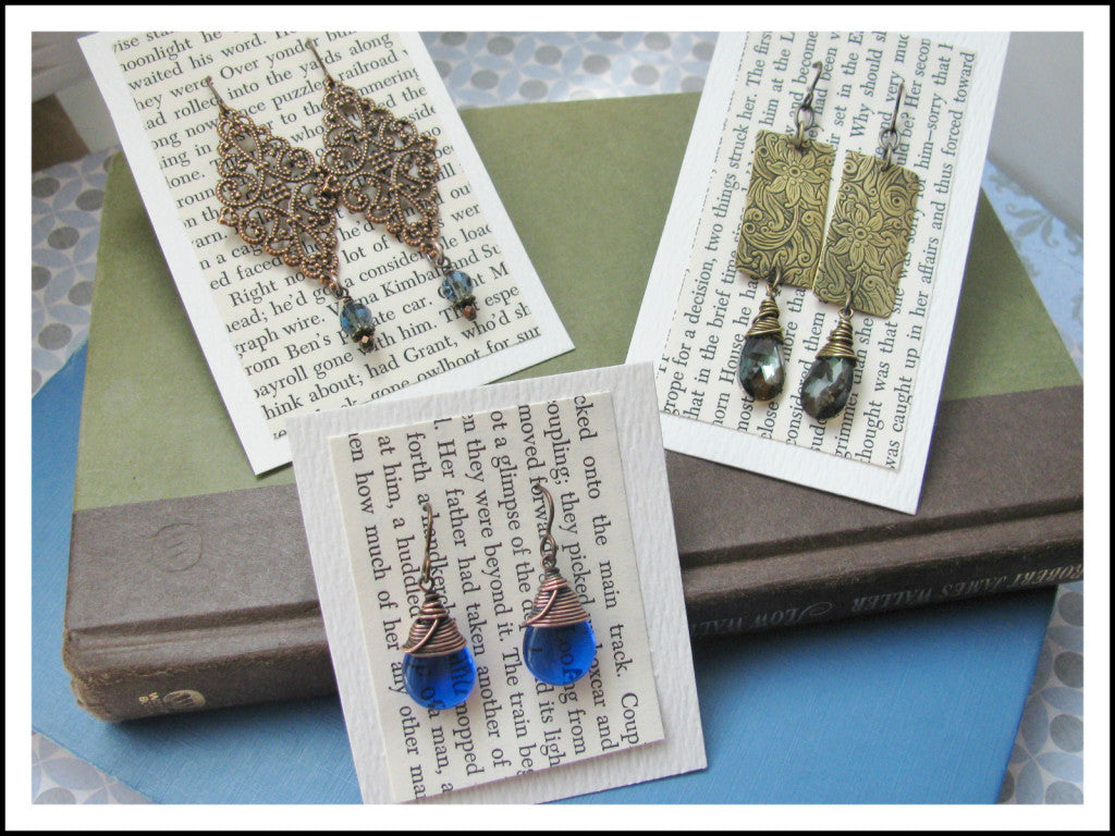 Earring Cards from Blog rings-things