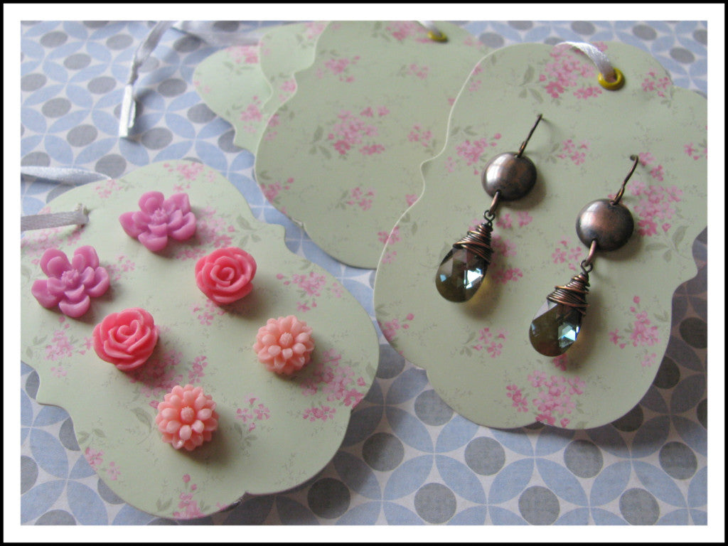 Earring Cards from Blog rings-things