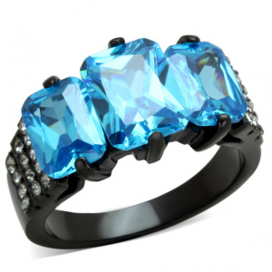 Stainless Steel AAA Grade CZ Ring