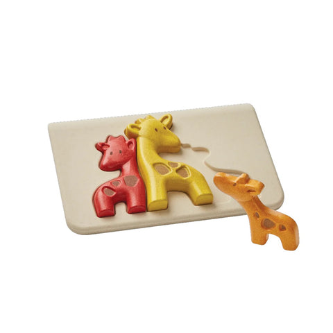 PlanToys Giraffe Puzzle for Toddlers
