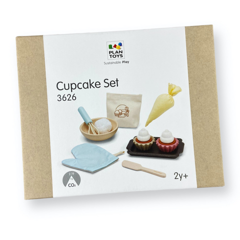 The PlanToys Cupcake Set is a great choice for any toddler