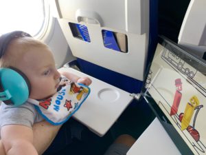 Baby Travelling on Plane