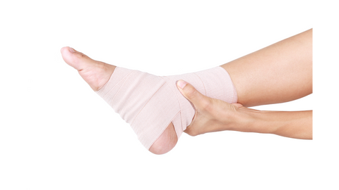 ankle sprain compression