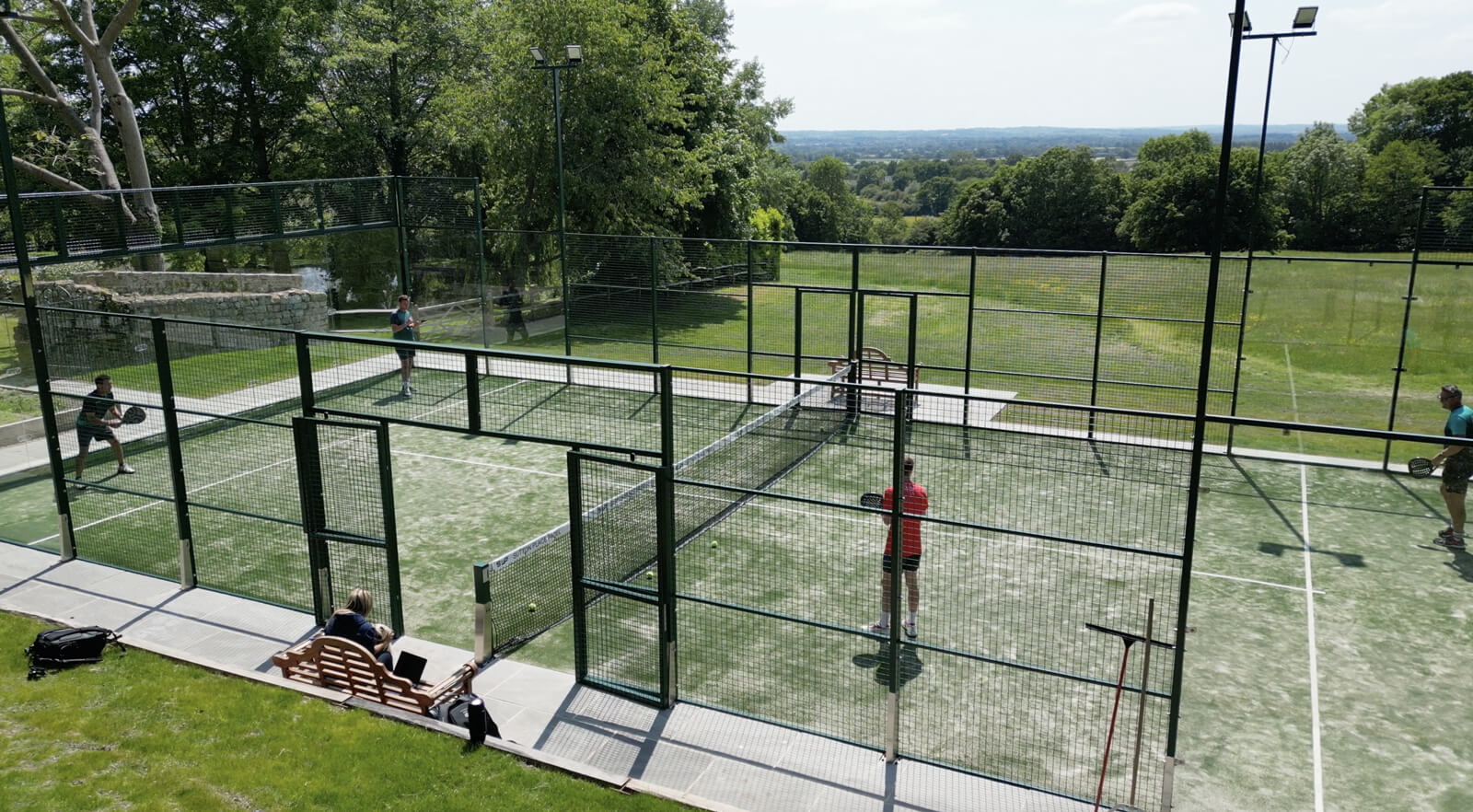 Padel and Tennis Court Comparison